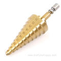 Titanium Coated Step Drill Bits